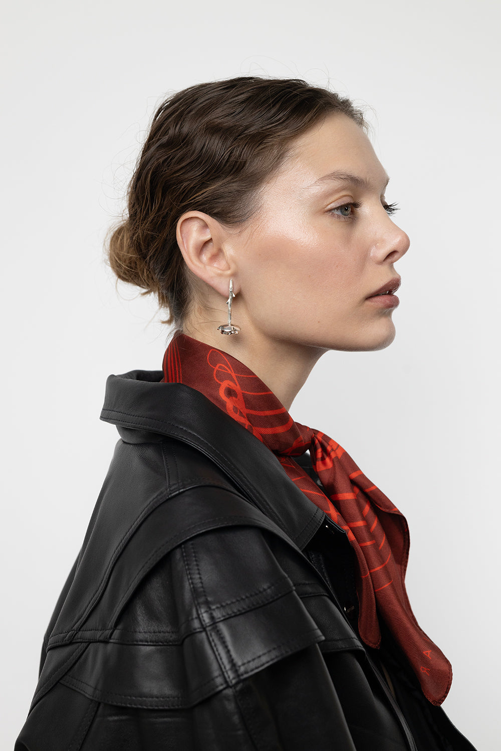 FLOS rose earrings