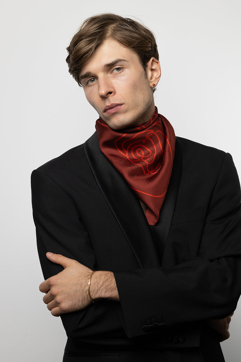 ROSSETTO I silk scarf