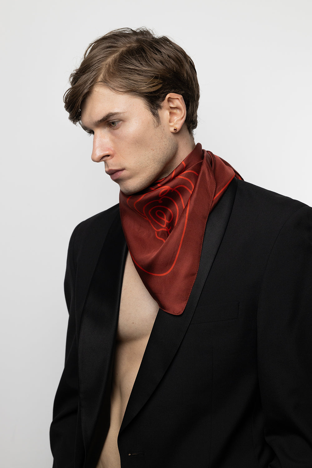 ROSSETTO I silk scarf