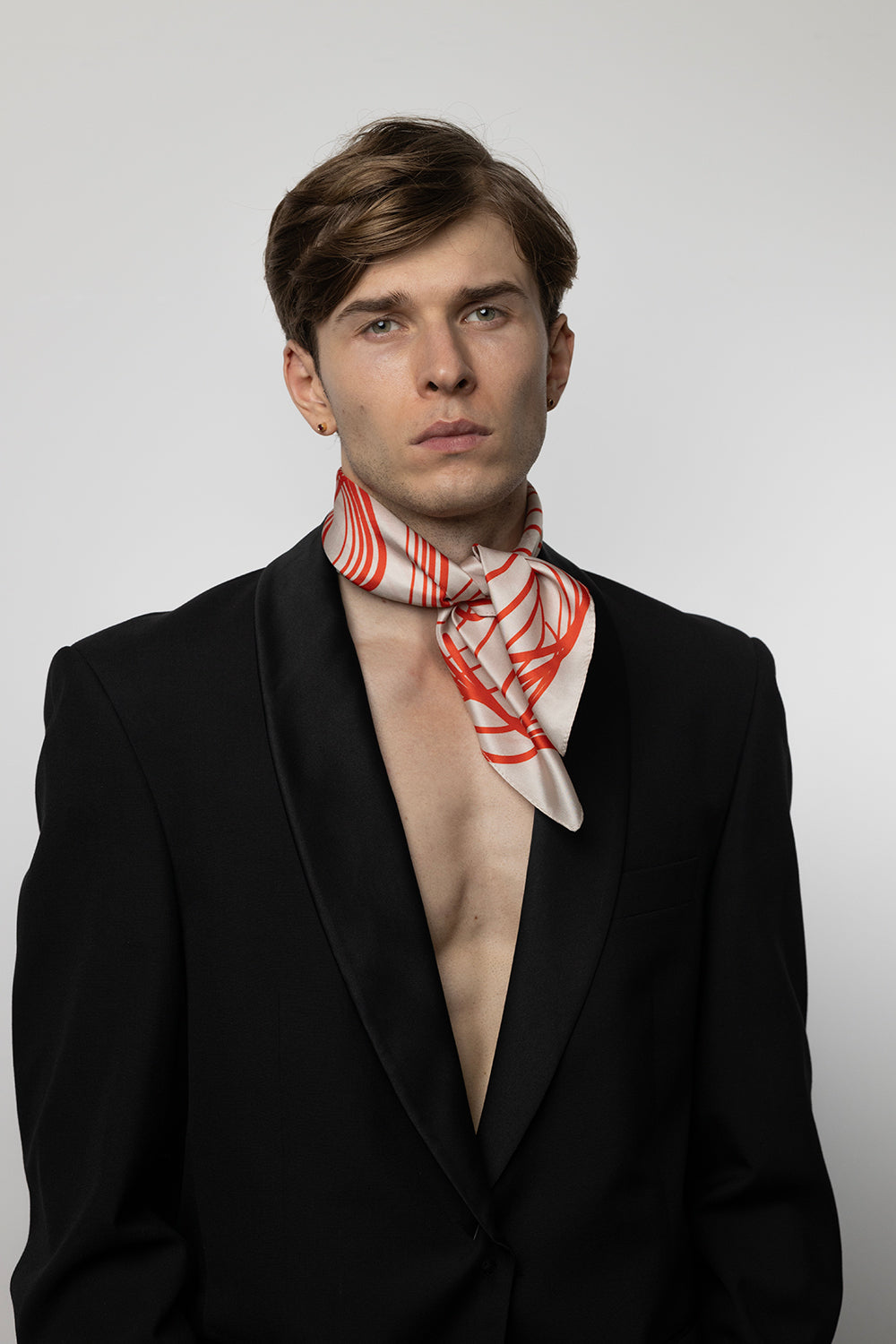 ROSSETTO IV silk scarf