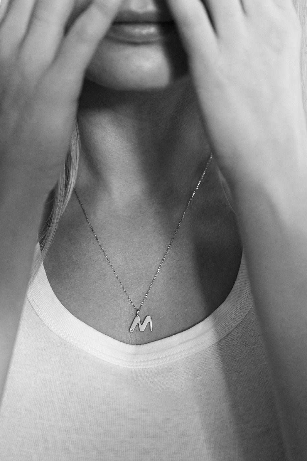 M necklace