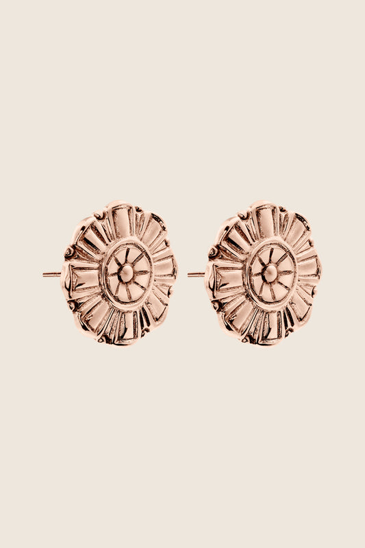 FLOREM rose earrings