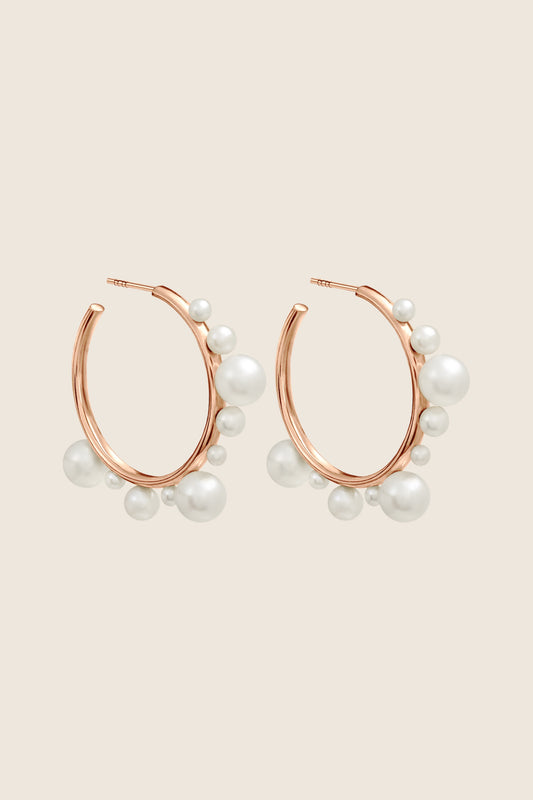 ARNO rose earrings