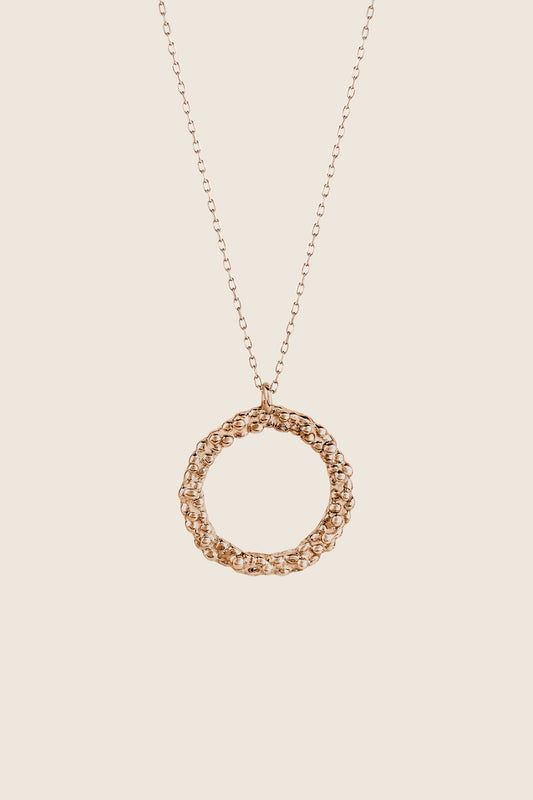 CRATER rose necklace