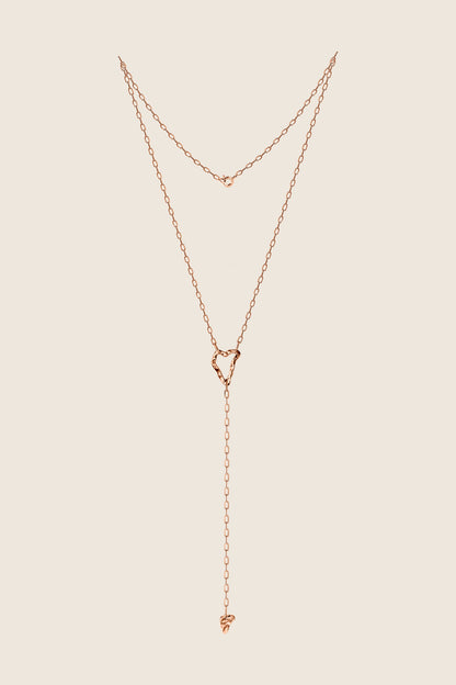 DORSA COLLA rose necklace